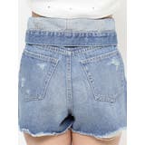 ウエストフラップデニムショートパンツ | EVRIS | 詳細画像41