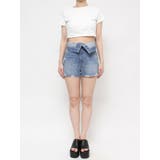 ウエストフラップデニムショートパンツ | EVRIS | 詳細画像45