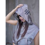 フードドロストショートベスト【セットアップ着用可能】 | EVRIS | 詳細画像30