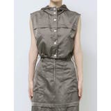 フードドロストショートベスト【セットアップ着用可能】 | EVRIS | 詳細画像43