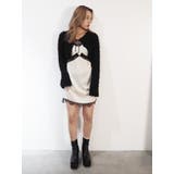 レースドッキングサテンミニワンピース | EVRIS | 詳細画像10 