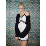 レースドッキングサテンミニワンピース | EVRIS | 詳細画像2 