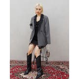 レースドッキングサテンミニワンピース | EVRIS | 詳細画像21 