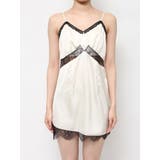 レースドッキングサテンミニワンピース | EVRIS | 詳細画像22 