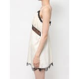 レースドッキングサテンミニワンピース | EVRIS | 詳細画像23 