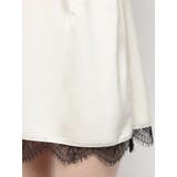 レースドッキングサテンミニワンピース | EVRIS | 詳細画像27 