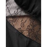 レースドッキングサテンミニワンピース | EVRIS | 詳細画像30 