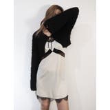 レースドッキングサテンミニワンピース | EVRIS | 詳細画像5 