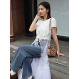 チュールキャミワンピース | EVRIS | 詳細画像21 