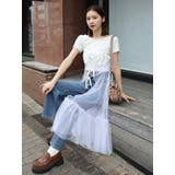 チュールキャミワンピース | EVRIS | 詳細画像22 