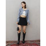 オープンウエストプリーツミニスカート | EVRIS | 詳細画像14