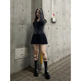 オープンウエストプリーツミニスカート | EVRIS | 詳細画像24