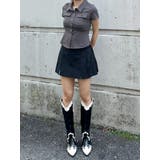 オープンウエストプリーツミニスカート | EVRIS | 詳細画像29