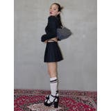 オープンウエストプリーツミニスカート | EVRIS | 詳細画像46