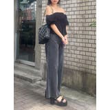 【厚底】チャンキーヒールサンダル | EVRIS | 詳細画像2