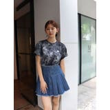 プリーツデニムミニスカート | EVRIS | 詳細画像12 