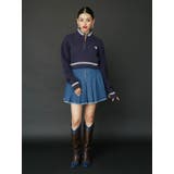 プリーツデニムミニスカート | EVRIS | 詳細画像3 