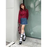 プリーツデニムミニスカート | EVRIS | 詳細画像7 