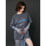 OVER TIMEグラフィックBIG Tシャツ | EVRIS | 詳細画像2 