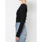 【WEB限定】バックオープンリブトップス | EVRIS | 詳細画像31 