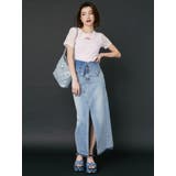 ワンポイントバックレースTシャツ | EVRIS | 詳細画像11