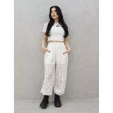 ワンポイントバックレースTシャツ | EVRIS | 詳細画像23