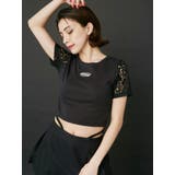 ワンポイントバックレースTシャツ | EVRIS | 詳細画像3