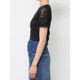 ワンポイントバックレースTシャツ | EVRIS | 詳細画像39