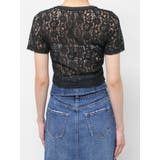 ワンポイントバックレースTシャツ | EVRIS | 詳細画像40