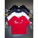 ラインリボングラフィックショートTシャツ | EVRIS | 詳細画像33