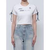 ラインリボングラフィックショートTシャツ | EVRIS | 詳細画像34