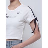 ラインリボングラフィックショートTシャツ | EVRIS | 詳細画像38