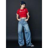 ラインリボングラフィックショートTシャツ | EVRIS | 詳細画像4