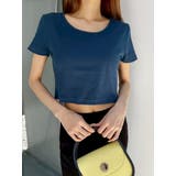 BASICシンプルショートTシャツ | EVRIS | 詳細画像2 