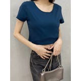 BASICシンプルショートTシャツ | EVRIS | 詳細画像25 