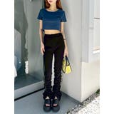 BASICシンプルショートTシャツ | EVRIS | 詳細画像3 