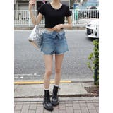 BASICシンプルショートTシャツ | EVRIS | 詳細画像32 