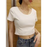 BASICシンプルショートTシャツ | EVRIS | 詳細画像6 