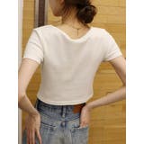 BASICシンプルショートTシャツ | EVRIS | 詳細画像8 