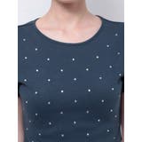 ラインストーンコンパクトTシャツ | EVRIS | 詳細画像32