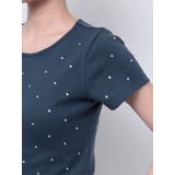 ラインストーンコンパクトTシャツ | EVRIS | 詳細画像33