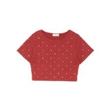 ラインストーンコンパクトTシャツ | EVRIS | 詳細画像41
