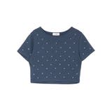 ラインストーンコンパクトTシャツ | EVRIS | 詳細画像42