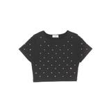ラインストーンコンパクトTシャツ | EVRIS | 詳細画像44
