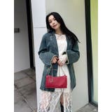 オーバーサイズデニムジャケット【セットアップ着用可能】 | EVRIS | 詳細画像21 