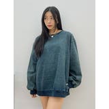 HEART PRINT DENIMトップス | EVRIS | 詳細画像17