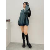 HEART PRINT DENIMトップス | EVRIS | 詳細画像23