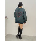 HEART PRINT DENIMトップス | EVRIS | 詳細画像25
