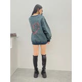 HEART PRINT DENIMトップス | EVRIS | 詳細画像26