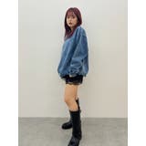 HEART PRINT DENIMトップス | EVRIS | 詳細画像32